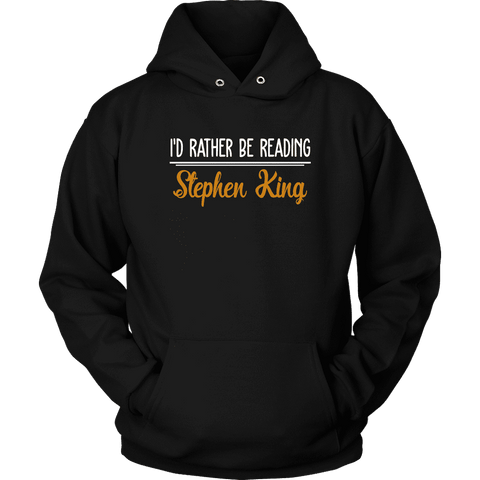 "I'd Rather Be Reading SK" Hoodie