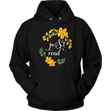 "just read" Hoodie - Gifts For Reading Addicts