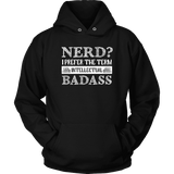 "Nerd?" Hoodie - Gifts For Reading Addicts