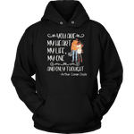 "My heart my life" Hoodie - Gifts For Reading Addicts