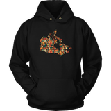 "Canada Bookish Map" Hoodie - Gifts For Reading Addicts