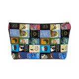 Books pattern Accessory Pouch for book lovers - Gifts For Reading Addicts