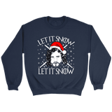 "Let It Snow" Sweatshirt - Gifts For Reading Addicts