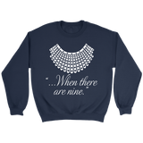 "When there are nine" Sweatshirt - Gifts For Reading Addicts