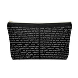 The Lion The Witch And The Wardrobe Book Page Accessory Pouch for book lovers - Gifts For Reading Addicts