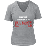 'EleveN' V-neck Tshirt - Gifts For Reading Addicts