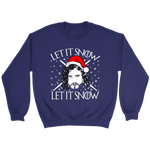 "Let It Snow" Sweatshirt - Gifts For Reading Addicts