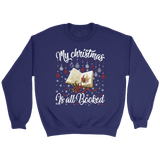 "My Christmas Is All Booked" Sweatshirt - Gifts For Reading Addicts