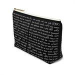 The Lion The Witch And The Wardrobe Book Page Accessory Pouch for book lovers - Gifts For Reading Addicts