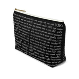 The Lion The Witch And The Wardrobe Book Page Accessory Pouch for book lovers - Gifts For Reading Addicts