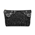 The Night Circus Book Page Accessory Pouch for book lovers - Gifts For Reading Addicts