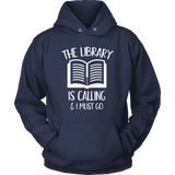 "The library" Hoodie - Gifts For Reading Addicts