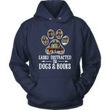 "Dogs and books" Hoodie - Gifts For Reading Addicts