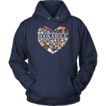 "I am a bookaholic" Hoodie - Gifts For Reading Addicts