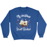 "My Christmas Is All Booked" Sweatshirt - Gifts For Reading Addicts