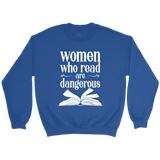 "Women who read" Sweatshirt - Gifts For Reading Addicts