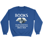 "Books" Sweatshirt - Gifts For Reading Addicts