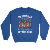 "Get More Books" Sweatshirt - Gifts For Reading Addicts