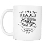 i am a reader that means i live in a crazy fantasy world mug - Gifts For Reading Addicts