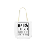 High Shelf Esteem Canvas Tote Bag - Vintage style - Gifts For Reading Addicts