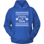 "Dashing Through The Books" Hoodie - Gifts For Reading Addicts