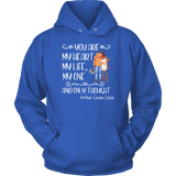 "My heart my life" Hoodie - Gifts For Reading Addicts