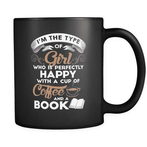 Coffee & Books Black Mug - Gifts For Reading Addicts