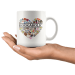 "I am a bookaholic"11oz white mug - Gifts For Reading Addicts