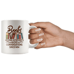 "Avoid Conversations since 1454"11oz White Mug - Gifts For Reading Addicts