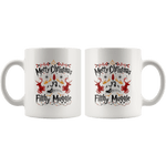 "Ya Filthy Muggle"11oz White Christmas Mug - Gifts For Reading Addicts