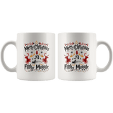 "Ya Filthy Muggle"11oz White Christmas Mug - Gifts For Reading Addicts