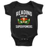 "Reading gives me"BABY BODYSUITS - Gifts For Reading Addicts