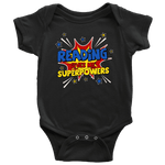 ''Reading gives me''BABY BODYSUITS - Gifts For Reading Addicts