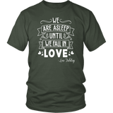 "We fall in love" Unisex T-Shirt - Gifts For Reading Addicts