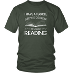 "Sleeping disorder" Unisex T-Shirt - Gifts For Reading Addicts