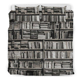 Book Spine Vintage Bedding - Gifts For Reading Addicts