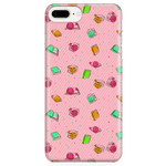 Colorful Bookish Pattern Phone Case Pink - Gifts For Reading Addicts