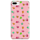 Colorful Bookish Pattern Phone Case Pink - Gifts For Reading Addicts