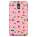 Colorful Bookish Pattern Phone Case Pink - Gifts For Reading Addicts