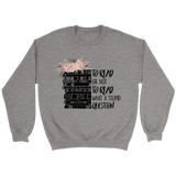 "To read or not to read" Sweatshirt - Gifts For Reading Addicts