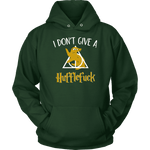 "i Don't Give A Hufflefuck" Hoodie - Gifts For Reading Addicts