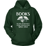 "Books" Hoodie - Gifts For Reading Addicts