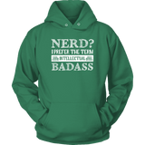 "Nerd?" Hoodie - Gifts For Reading Addicts