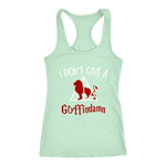 "I Don't Give A Gryffindamn" Women's Tank Top - Gifts For Reading Addicts