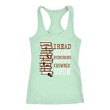 "I Read" Women's Tank Top - Gifts For Reading Addicts