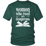 "Women who read" Unisex T-Shirt - Gifts For Reading Addicts