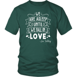 "We fall in love" Unisex T-Shirt - Gifts For Reading Addicts