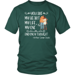 "My heart my life" Unisex T-Shirt - Gifts For Reading Addicts