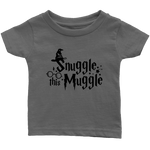 "Snuggle This Muggle"Infant T-Shirt - Gifts For Reading Addicts