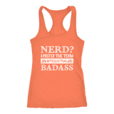 "Nerd?" Women's Tank Top - Gifts For Reading Addicts